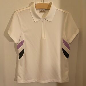 Woman’s White Golf Shirt